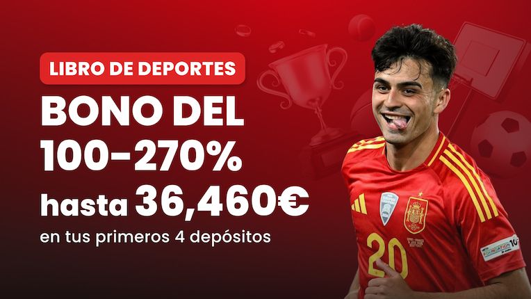 Bono Deportes – Hasta 270%